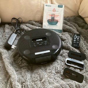 Memorex iPod Docking Station Speaker System with Snooze Alarm Clock Mi2001